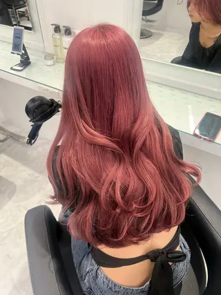 カラー La fith hair　pur茶屋町店所属・momoka/茶屋町 /艶髪カラーのヘアスタイル