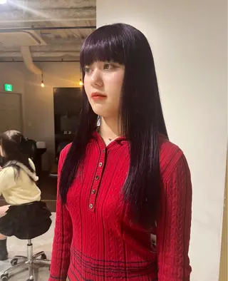 カラー 🍒暖色カラー🍒 ueno aiのヘアスタイル
