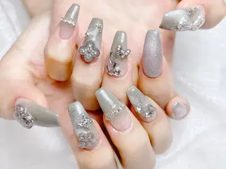 ネイル Elegantbea uty長さ出し専門のネイルデザイン