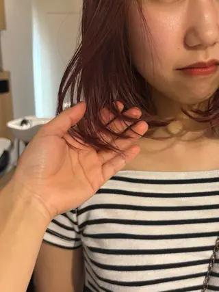 カラー 🎀ブリーチカラー/ Kano🎀のヘアスタイル
