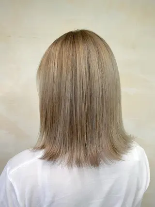 ミディアム カラー stylist Yumaのヘアスタイル