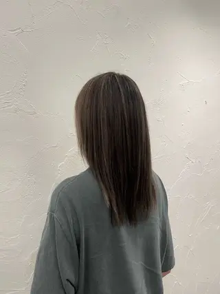 セミロング 川村 瑠奈のヘアスタイル