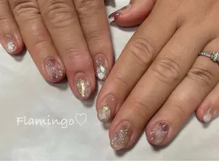 ネイル 40代からの爪を守る ×ケア重視サロン♡のネイルデザイン