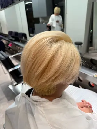 カラー 後藤 瑠依のヘアスタイル