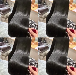 ロング 髪質改善 /美髪矯正🫧ゆたかのヘアスタイル