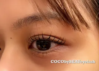 マツエク・マツパ COCObyBEAUEYELash所属・COCO eyelash貴生川のマツエク・マツパデザイン