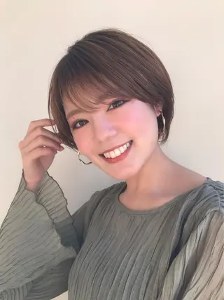 ショート イメチェンカット✂️ 錦糸町佐藤店長のヘアスタイル