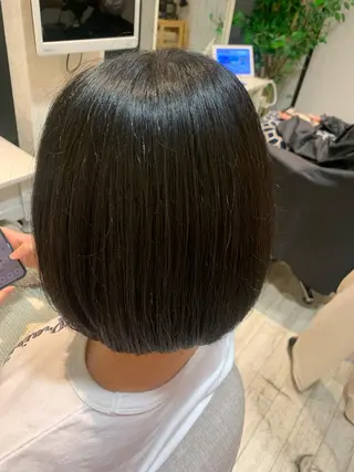 ミディアム if所属・大崎if ほりはるかのヘアスタイル