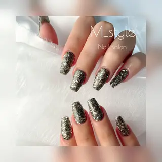 セミロング ネイル 下妻市ﾈｲﾙｻﾛﾝ M_styleのネイルデザイン