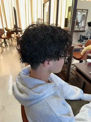 ショート カラー パーマ メンズ 毎月230人担当/ メンズヘア/清和武虎のヘアスタイル