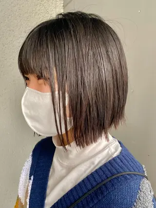 ショート カラー yiye 青山所属・無料カットモデル募集 🌱ひょうがのヘアスタイル