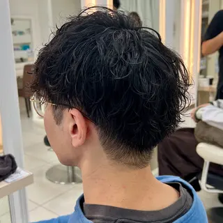 ショート パーマ 【学割人気No.1】 💎中島雄飛💎のヘアスタイル