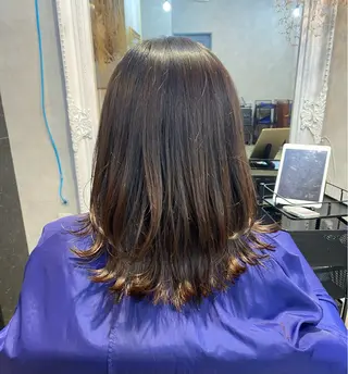 ミディアム attrait所属・アトレ＊個室サロン himekaのヘアスタイル