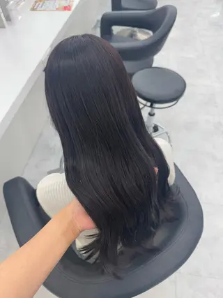 カラー noa🫧美髪/ 透明感カラーのヘアスタイル