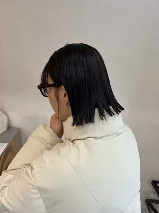 ショート ボブ/透明感カラー 🧸YUI❤️のヘアスタイル