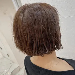 ショート カラー 安田 柚月のヘアスタイル