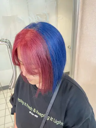 ミディアム カラー belle / anna🎀のヘアスタイル