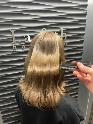 カラー カラーブリーチ特化 石原勇希のヘアスタイル