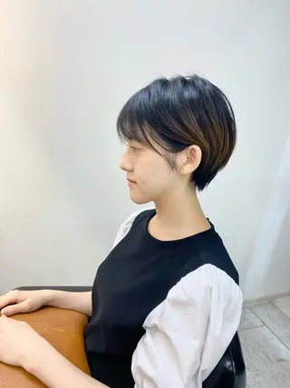 ショート 木原良 (キハラ リョウ)のヘアスタイル