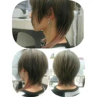 カラー ショート ヘアアレンジ メンズ 🦋美髪/エクステ 🦋アベイクミのヘアスタイル