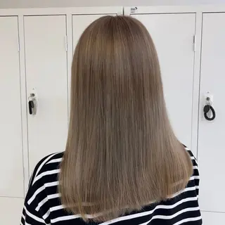ミディアム カラー amoretto 天文館🦋愛華のヘアスタイル