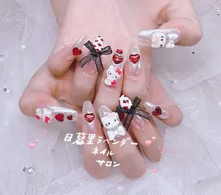 ネイル ラベンダー💖日暮里 ルル💖ネイルのネイルデザイン