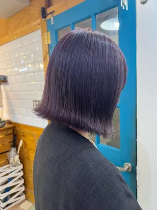 ミディアム KANA/ボブ/ インナーカラー/艶髪のヘアスタイル