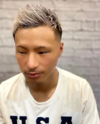 ショート カラー メンズ 💈メンズ特化 副店長松浦一聖💈のヘアスタイル