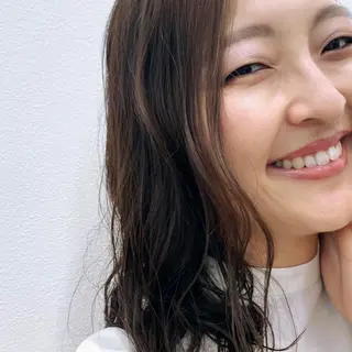 セミロング 清水 有紗のヘアスタイル