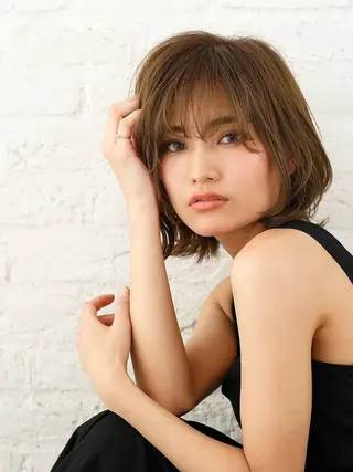 ミディアム 吉祥寺 似合 わせcut/kanaのヘアスタイル