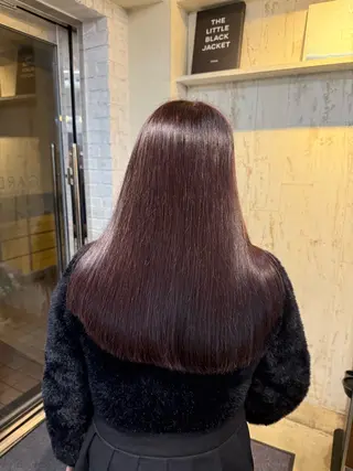 セミロング カラー 🪐レイヤー/ボブ/ 艶髪/加野彩果🪐のヘアスタイル