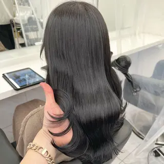 ショート カラー ヘアアレンジ 韓国風ベージュ🤎 赤みなし🌿横浜🤎のヘアスタイル