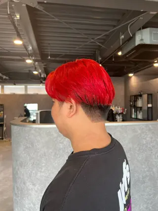 カラー メンズ ink yukariのヘアスタイル