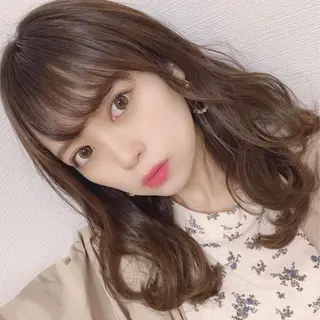 セミロング カラー Beach private salon所属・Beach 代表 KENTAのヘアスタイル