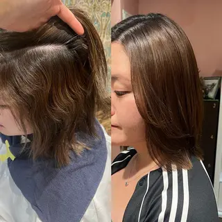 ミディアム rotika by Doll hair所属・RYOKA 心斎橋美容室のヘアスタイル