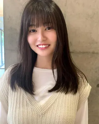 セミロング of hair所属・丸みショート 廣瀬隆志のヘアスタイル