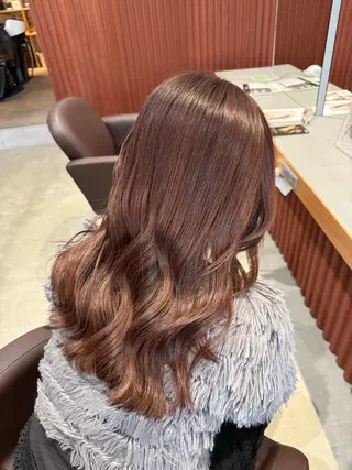 ロング カラー キラ🌟 艶感color🎀のヘアスタイル