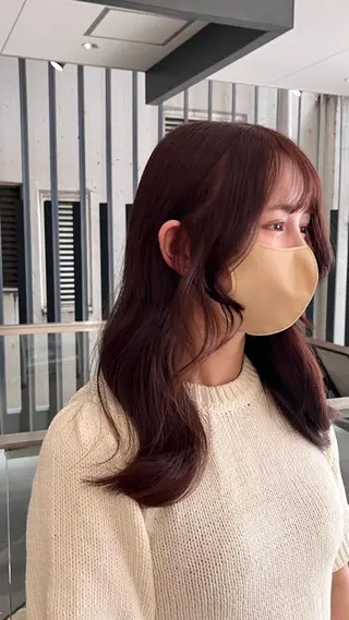 カラー 服部 沙弥佳のヘアスタイル