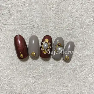 ネイル Rire_eye+beauty_nail所属・Rire_ nail_yukiのネイルデザイン