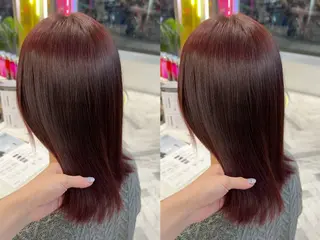 ミディアム カラー 冬っぽカラー/ マツエク/ゆきなのマツエク・マツパデザイン