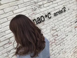 ミディアム カラー [髪質改善] 北生駒 店長/古居聖理のヘアスタイル