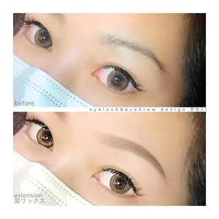 マツエク・マツパ アイブロウ eyelash&eyebrow design ROJI所属・まつエク&眉 ROJIのマツエク・マツパデザイン