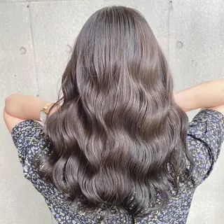 ロング カラー ブリーチなし✨艶髪 カラー𓃲YAGIのヘアスタイル