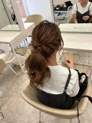 セミロング Dityca rst所属・Hirakuni Manakaのヘアスタイル