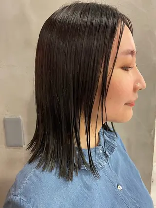 ミディアム カラー 🌼似合わせカット 🌼おぎの みき🌼のヘアスタイル