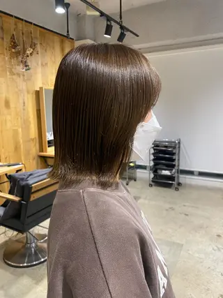 ショート カラー レイヤー/髪質改善 渡邉【日吉美容室】のヘアスタイル