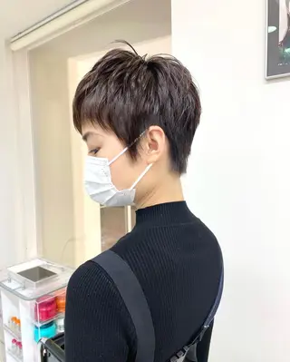 ショート TONI&GUY福岡天神所属・牧野 美波のヘアスタイル