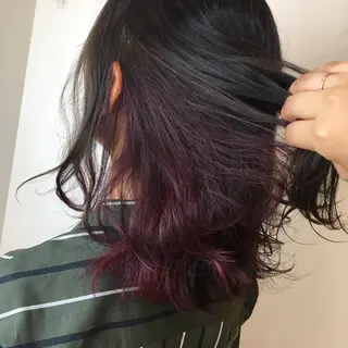 ミディアム 髪質改善 頭身浴/ 中田のヘアスタイル