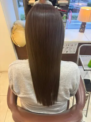 ロング 西村 亜弥のヘアスタイル