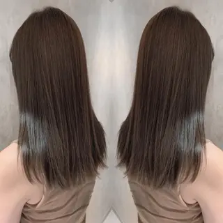 セミロング ANDO HIKARIのヘアスタイル